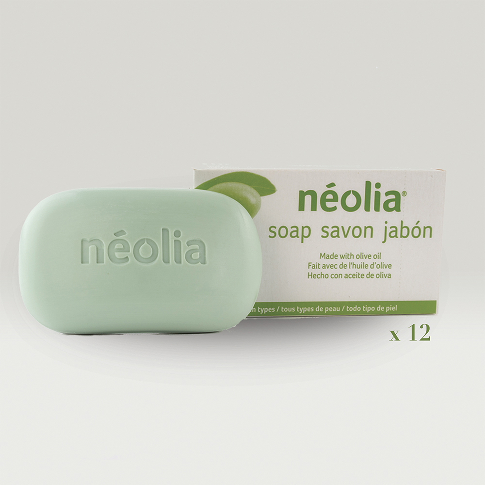 Organic Olive Oil Bar Soap 12 X 130 g (4.5 oz.) Néolia