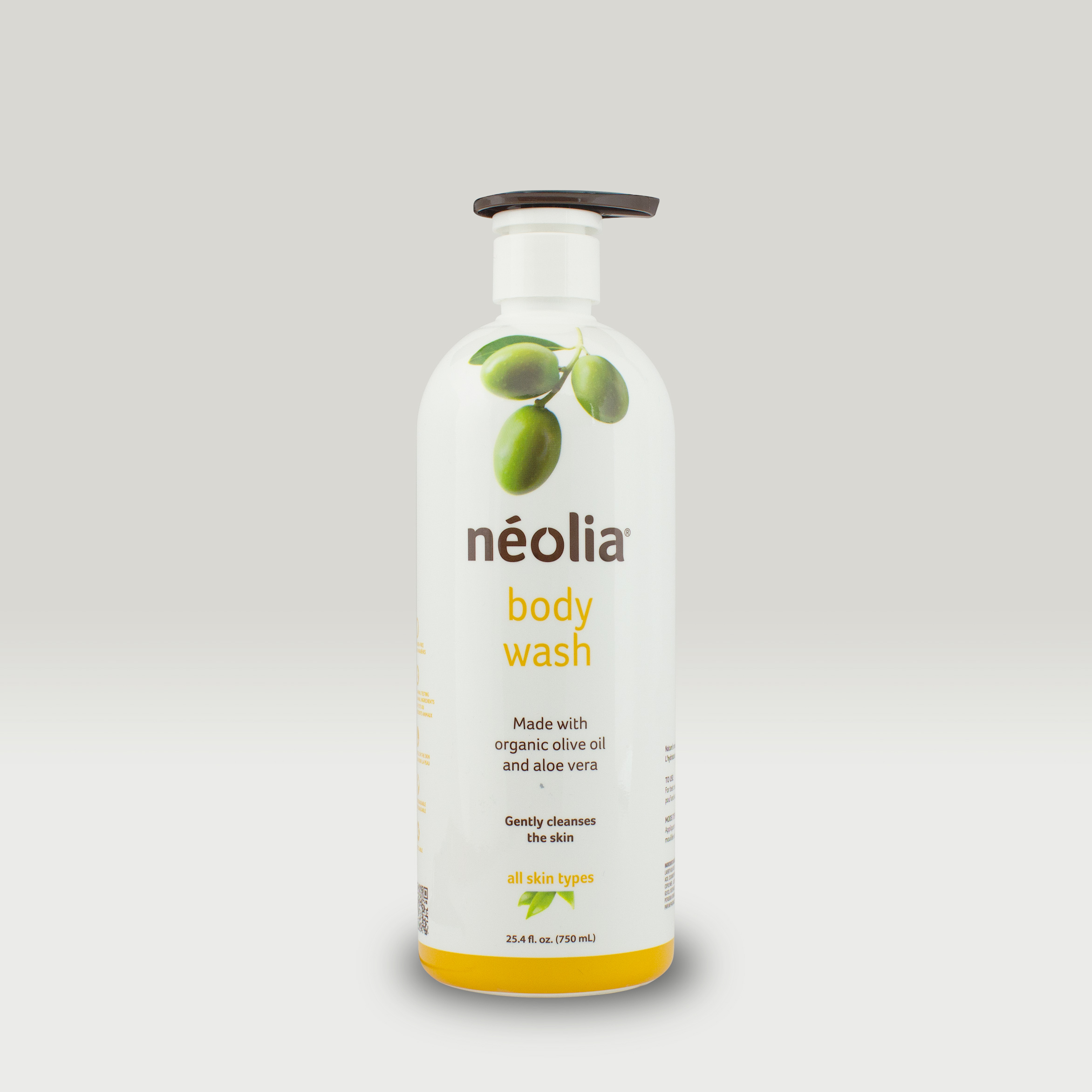 Organic Olive Oil Body Wash 750 mL Néolia